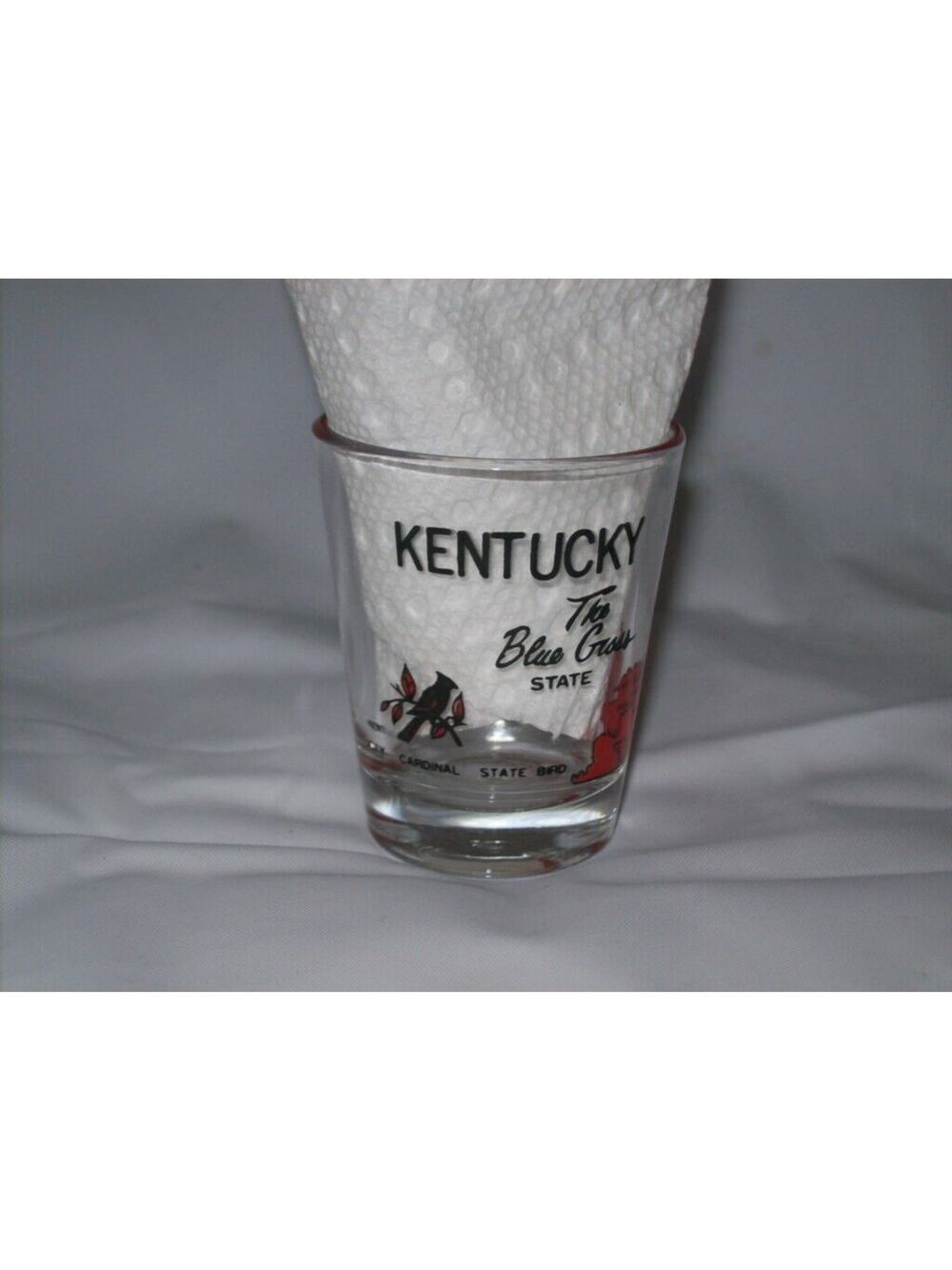 Kentucky Collectible Shot Glass Blue Grass State -021006